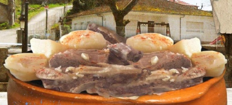 Fiesta de carne ó caldeiro de Salvaterra