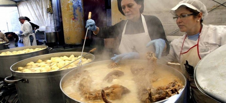 Fiesta del Cocido del Porco Celta en Sarria